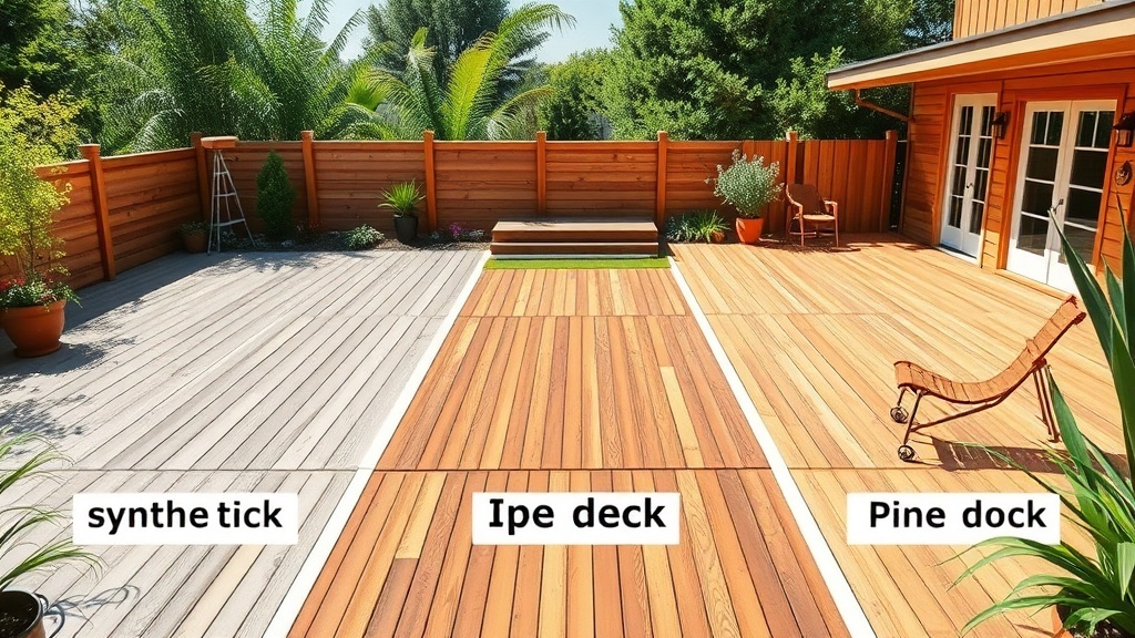 סוגי דקים למרפסות עץ בצפון